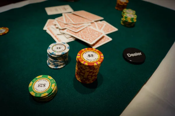 Immagine Texas Holdem Poker — Foto Stock