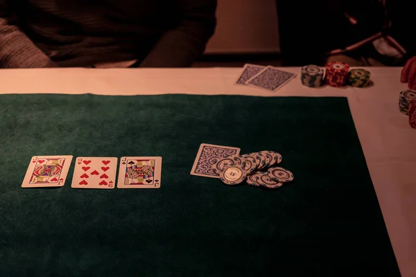 Immagine Texas Holdem Poker — Foto Stock