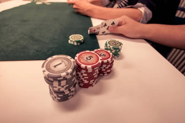 Immagine Texas Holdem Poker — Foto Stock