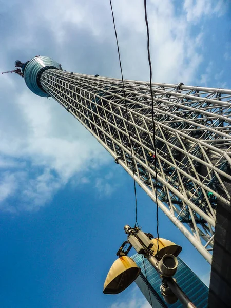 Tokyo Sky Tree Construção — Fotografia de Stock