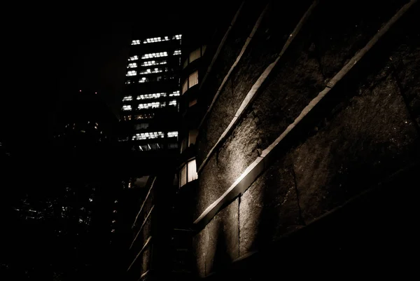 Tokio Shiodome Widok Nocy — Zdjęcie stockowe