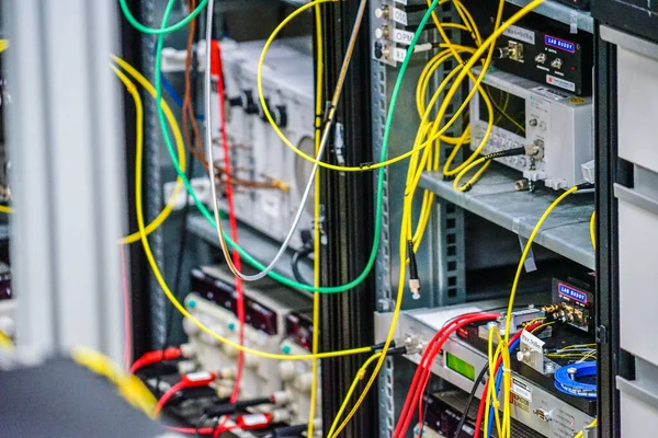 Cables Server Room Image — Stock Photo, Image