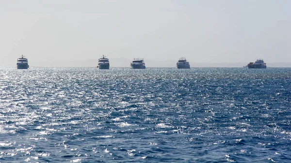青い海を航海するヨット — ストック写真