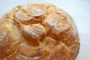 Ev yapımı ekmek taze somun