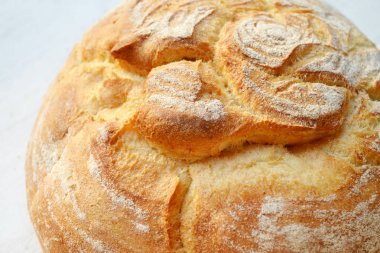 Ev yapımı ekmek taze somun