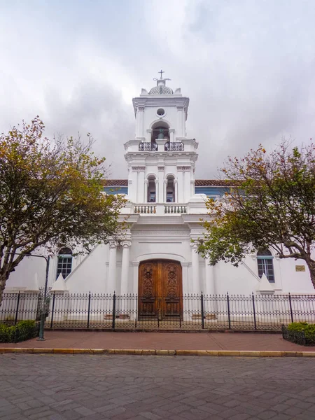 Cuenca Ecuador Iglesia Del Sagrario Comúnmente Conocida Como Catedral Vieja — Foto de Stock