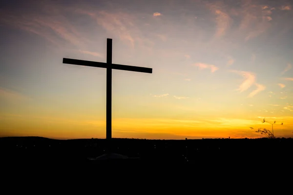 Imagen Cruz Símbolo Cristiana Fotos de stock libres de derechos