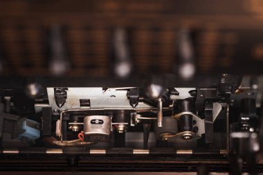 Bir kayıt cihazının içinde makro fotoğrafçılık