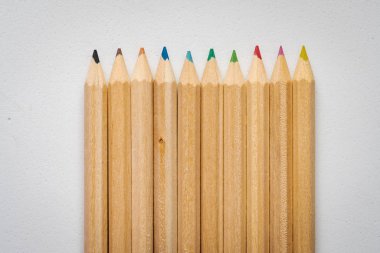 resim ve çizim için renk kalem kiti