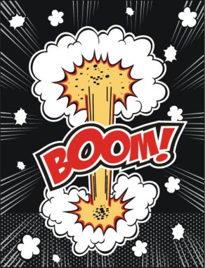 komik konuşma balonları ve öğeleri 