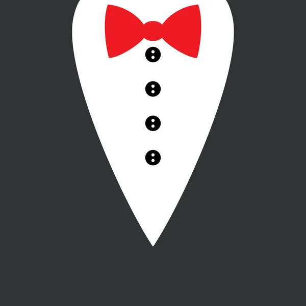 Tuxedo with bow tie — Stock Photo, Image