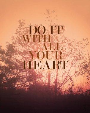 İlham alıntı olduğunu ve motivasyon arka plan