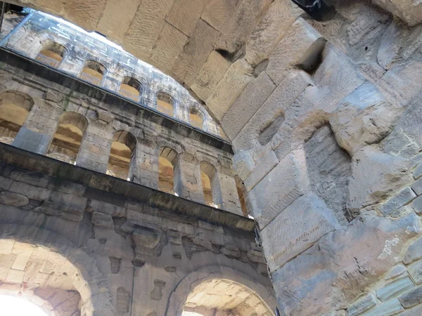Römisches Tor in Trier, Blick ins Innere — Stockfoto
