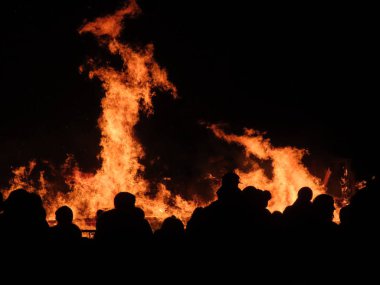 Lüksemburg 'da şenlik ateşi