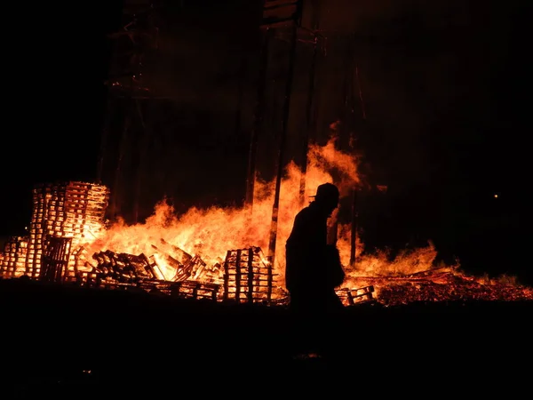 Lüksemburg 'da şenlik ateşi
