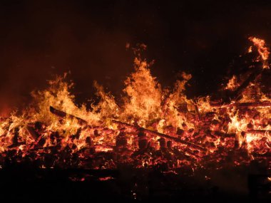 Lüksemburg 'da şenlik ateşi