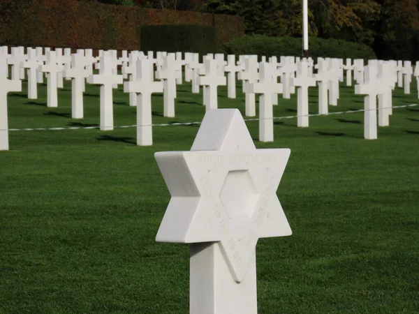 Amerikaanse militaire begraafplaats — Stockfoto