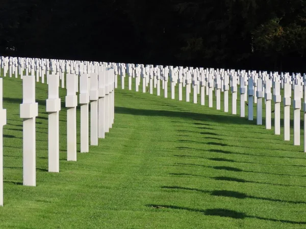 Cementerio militar estadounidense — Foto de Stock