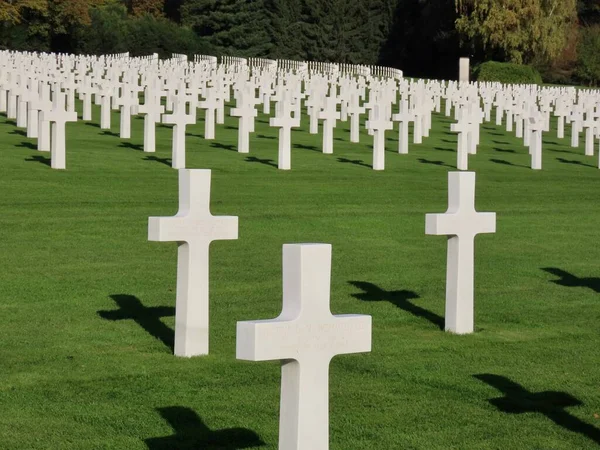 Cementerio militar estadounidense — Foto de Stock