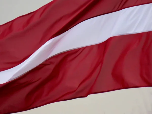 Λετονική σημαία — Φωτογραφία Αρχείου