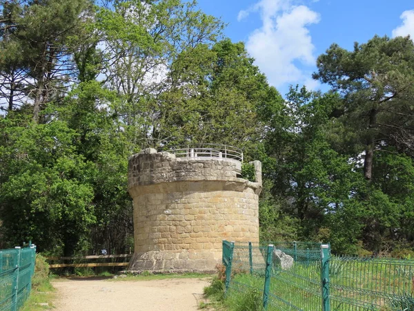 View tower in windmill — Stock Image View tower in windmill Royalty Free Stock Images