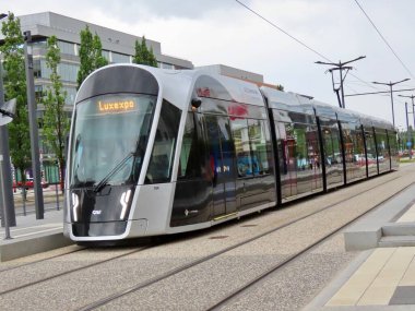 Lüksemburg 'da yeni tramvay