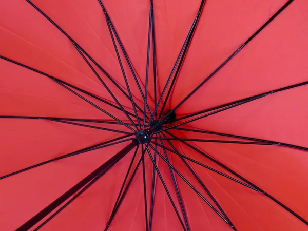 Parapluie pagode rouge — Photo