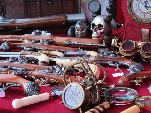 Calaveras con adornos Steampunk — Foto de Stock