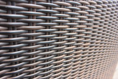 Eşsiz hasır koltuk dokusu arkaplanı