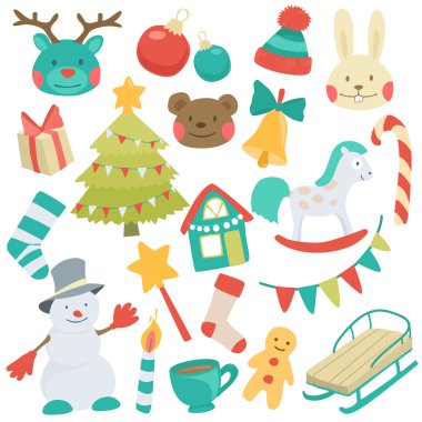 Christmas simgeleri çizgi film 