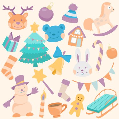 Christmas simgeleri çizgi film 