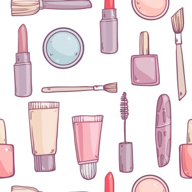 Kozmetik güzellik desen tasarım 