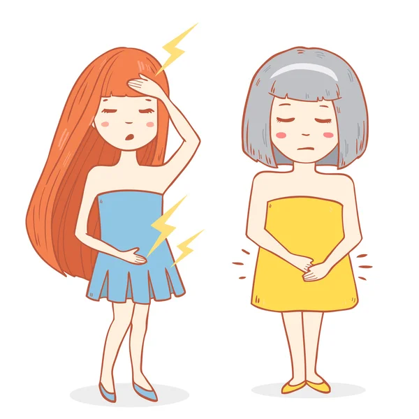 Onun mide ve baş kadın karakteri tutar