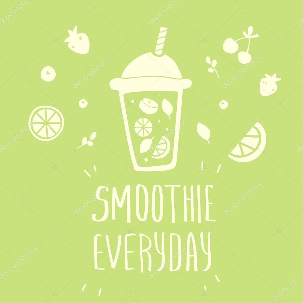 Cartoon smoothie to go cups Stock Vector by ©Lunter 125601824