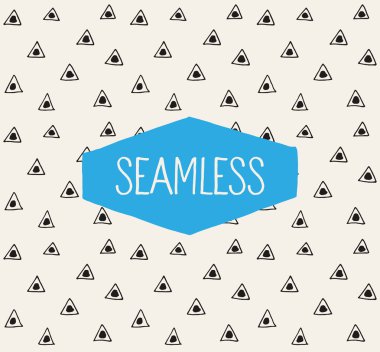 Handsketched vektör Seamless Modeli