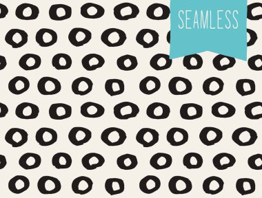 Handsketched vektör Seamless Modeli