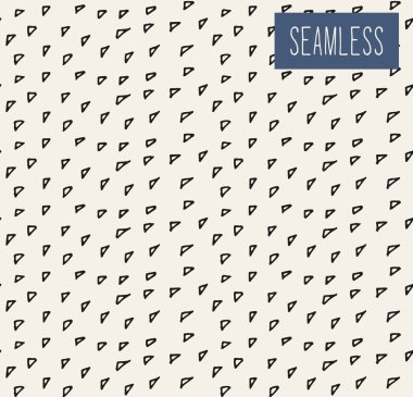 Handsketched vektör Seamless Modeli