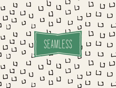 Handsketched vektör Seamless Modeli