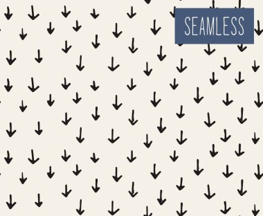 Handsketched vektör Seamless Modeli