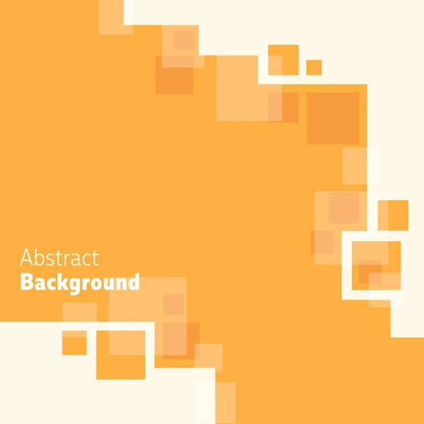 Oranžové pixel diagonální tvar nápisu — Stockový vektor