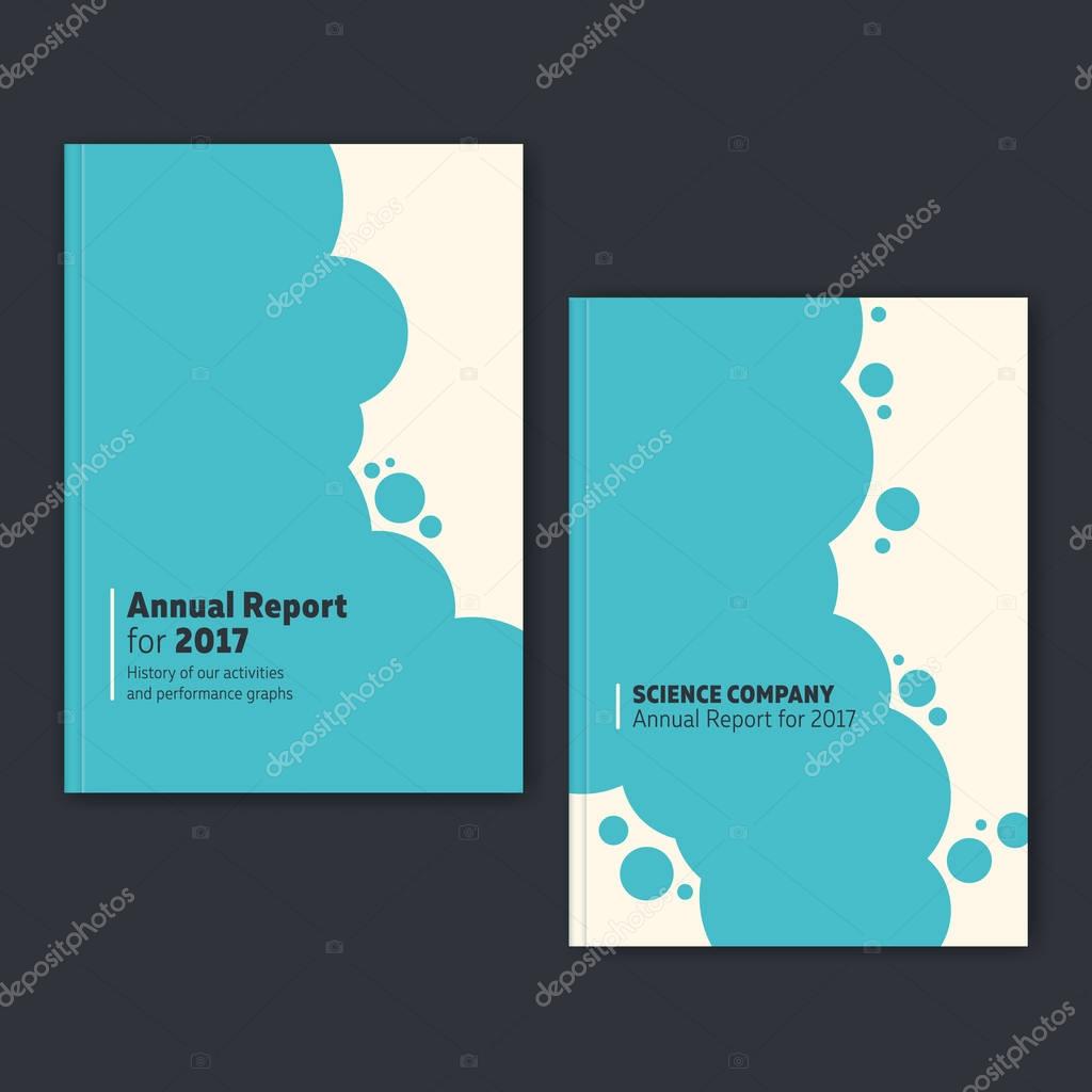 Annual report graphic template