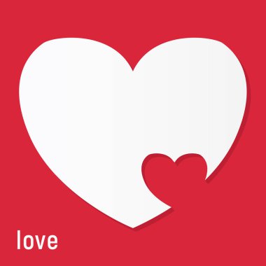 Minimalist duygusal illüstrasyon.