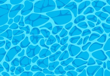 Havuzun su yüzeyi, üst manzara.