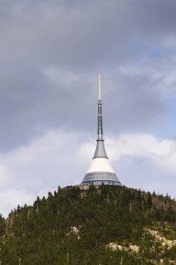 Telekomünikasyon vericileri kule Jested, Liberec, Çek Cumhuriyeti