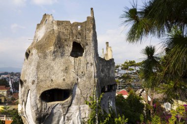 Dalat, Vietnam için deli evin tuhaf İnşaat