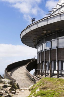 Telekomünikasyon vericileri kule Jested, Liberec, Çek Cumhuriyeti