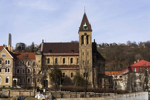 Annunciation Church of Saint Gabriel in Prague, Czech republic — Stock Photo, Image