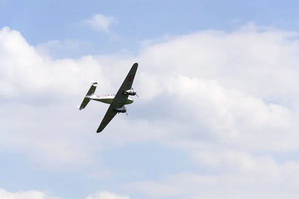 Lockheed Electra 10α που φέρουν ρετρό αεροπλάνο — Φωτογραφία Αρχείου