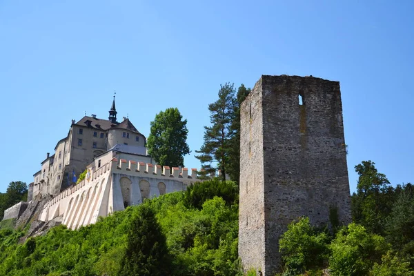 Замок Чески Фаберк в Чехии, Восточная Европа — стоковое фото