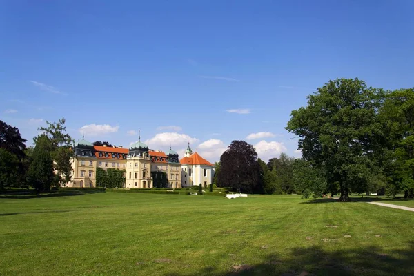 Baroque Castle Lany, summer residence of President of Czech Republic — Stock Photo, Image